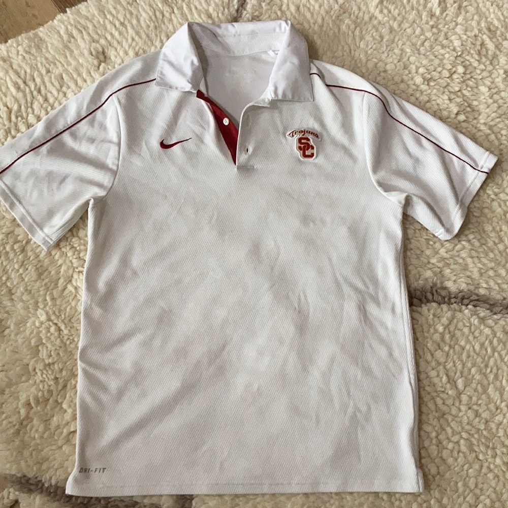 USC Mens Nike dri-fit Polo shirt
